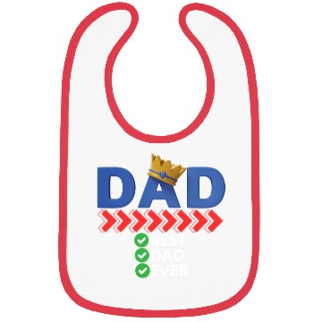 Discover Best Dad Ever Bibs