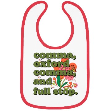 Discover Oxford comma. For grammar students and teachers Bibs