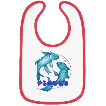 Discover Pisces Horoscope Bibs