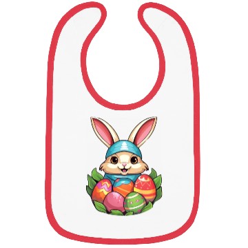 Discover Easter Bunny Rabbit Easter Day Egg Hunting Bibs