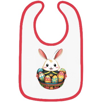 Discover Easter Bunny Rabbit Easter Day Egg Hunting Bibs