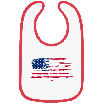 Discover American Flag Gun Bibs