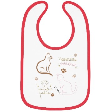 Discover Cat lovers Bibs