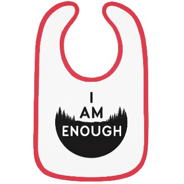 Discover I Am Enough Embrace Your Worth Bibs