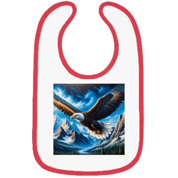 Discover Majestic Eagle: Soaring Spirit Bibs