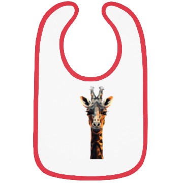 Discover Geometric Style Giraffe Bibs