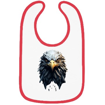 Discover Geometric Eagle Animation Bibs