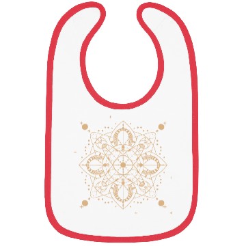 Discover Celestial Geometry Bibs