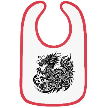Discover Dragon T Tattoo Artistic Design Bibs