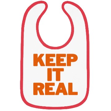 Discover KEEP IT REAL (orange) Bibs