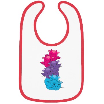 Discover Androgynous Flag Pride Lgbtq Cute Dragon Bibs