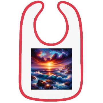 Discover Sunset Serenity Bibs