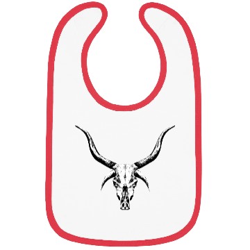 Discover Alien cattle skull Bibs
