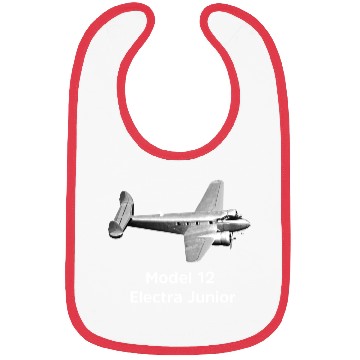 Discover Lockheed Model 12 Electra Junior Aircraft Bibs