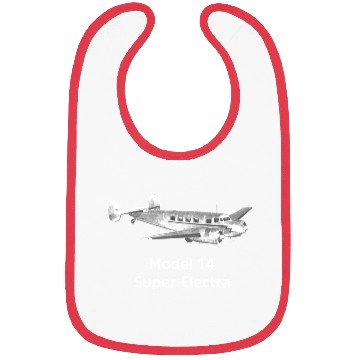 Discover Lockheed Model 14 Super Electra Aircraft Bibs