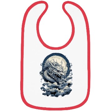 Discover Celestial Dragon Soar Bibs