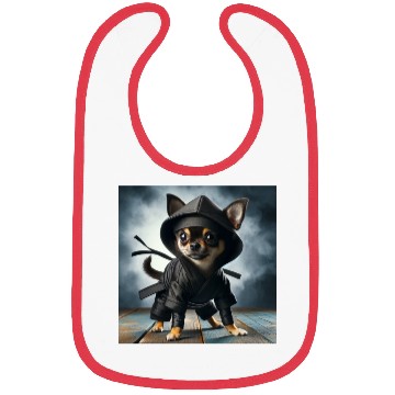 Discover Ninja chihuahua! Bibs