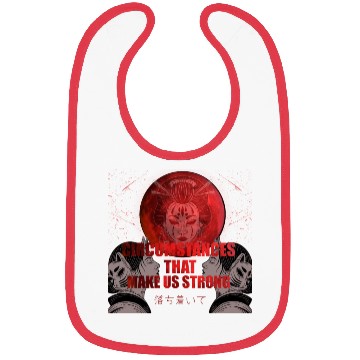 Discover Circumstances that make us strong Bibs