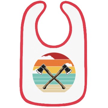 Discover Retro Axe Throwing Game Competition Professional Bibs