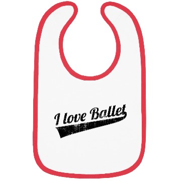 Discover Ballet Dancing Love Bibs