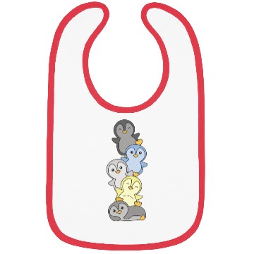 Discover Periboy Flag Pride Lgbtq Cute Penguin Stack Bibs