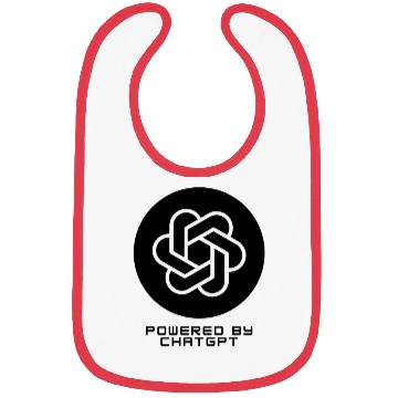 Discover Powered by ChatGPT (Dark Design) Bibs