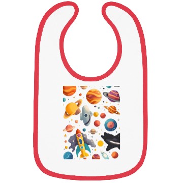 Discover Galactic Elegance: A Celestial Symphony Bibs
