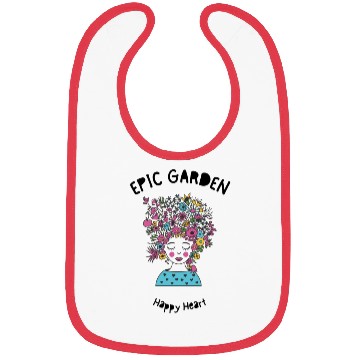 Discover Epic Garden Happy Heart Bibs