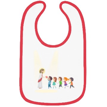 Discover sacred heart of jesus Bibs
