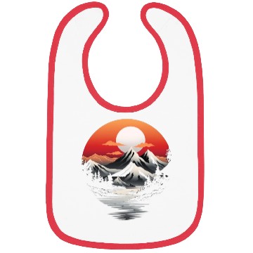 Discover Mountain Glow Apparel: Sunrise Serenity Edition Bibs