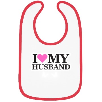 Discover I love my husband Bibs