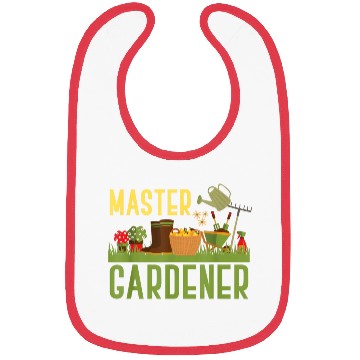Discover Funny Garden Master Gardener Bibs