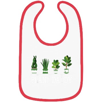 Discover Plants Lover Dad Gardener Bibs