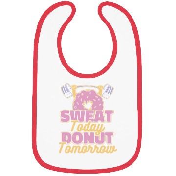 Discover Fitness Donut Funny Donut Gym Bibs
