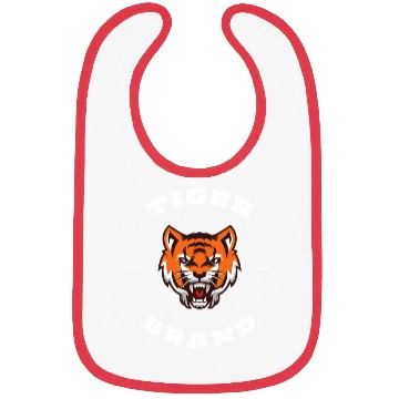 Discover Bold Tiger Stripes: Black and Orange Bibs