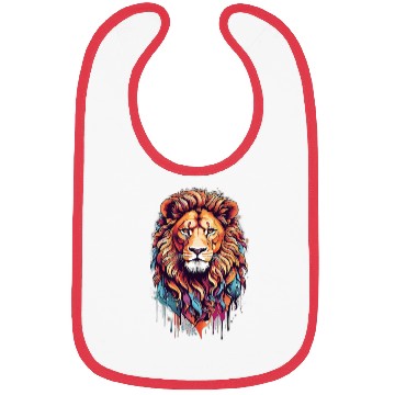Discover lion Bibs