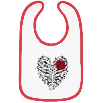 Discover Bone Heart Bibs