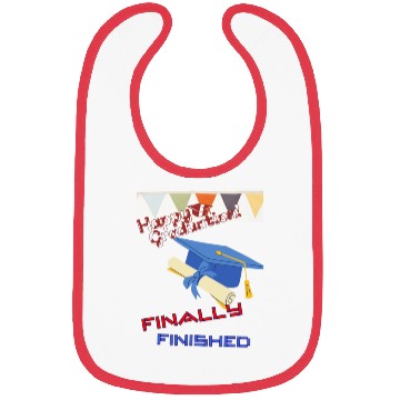 Discover Graduation Finished Bibs
