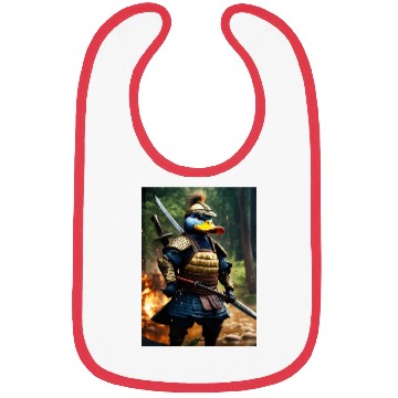 Discover duck samurai Battlefield Hyper realistic Bibs