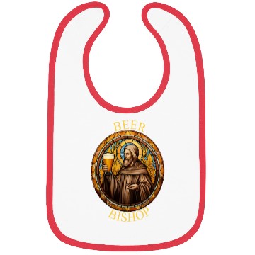 Discover Brewed Blessings: Stained Glass Bishop Bibs