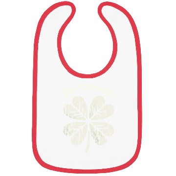 Discover Fortunato Emblem Distressed Four-Leaf Bibs