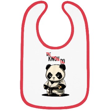 Discover Taekwondo Panda Korean Mma Tkd Bibs