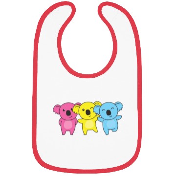 Discover Pansexual Flag Pride Lgbtq Cute Koala Bibs