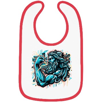 Discover Zeus Lightning King Bibs