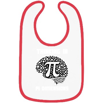 Discover Funny Pi Day 2024 3,14 Pi Number Symbol Math Bibs