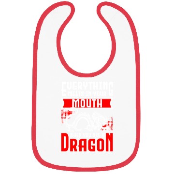 Discover Fantasy Middle Ages Fire China Bibs