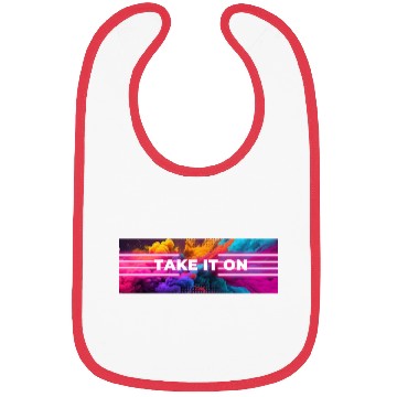 Discover Color Explosion Logo Bibs
