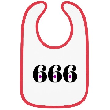 Discover 666 Angel number Bibs