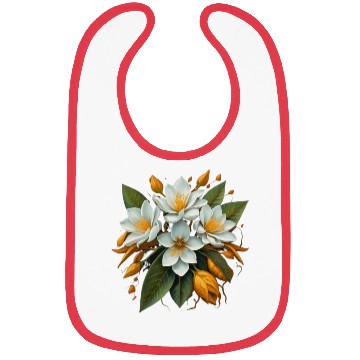 Discover 3d flower Bibs