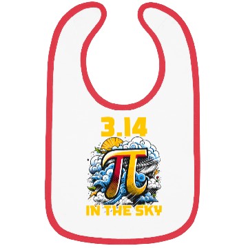 Discover Funny Pi Day 2024 3,14 Pi Number Symbol Math Bibs